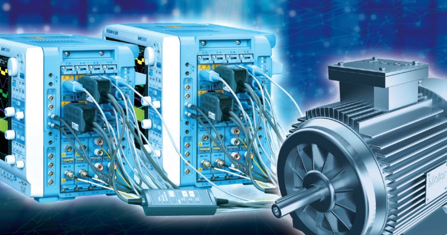 2 Yokogawa DL950 im Verbund zur Analyse elektrischer Maschinen